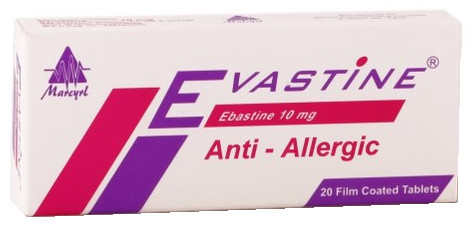 دواء ايفاستين Evastine