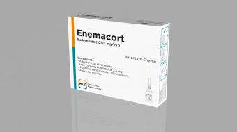 الخصائص الكيميائية والصيدلانية اقراص شرجية اينيماكورت ENEMACORT 0.02MG-ML TABLET