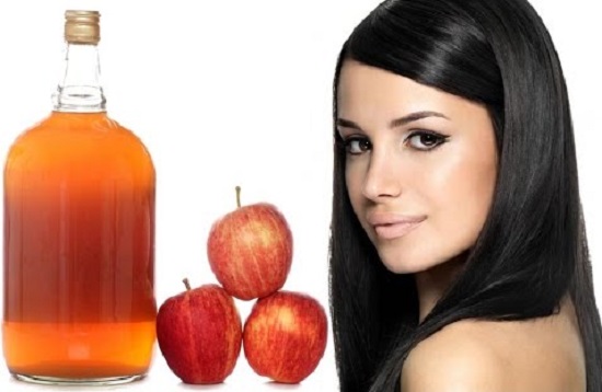 استخدام خل التفاح على الشعر